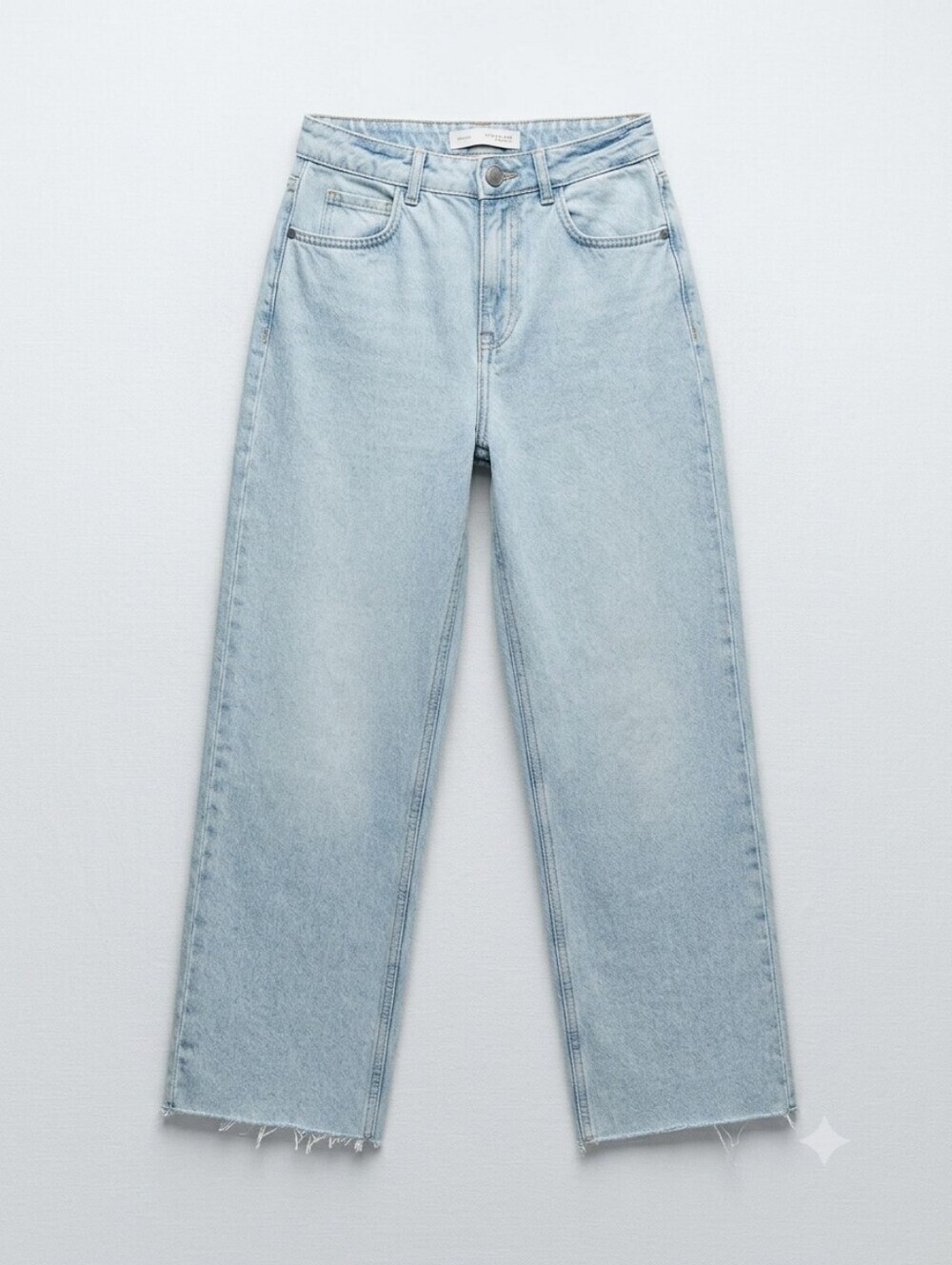 Zara distressed denim collection jeans